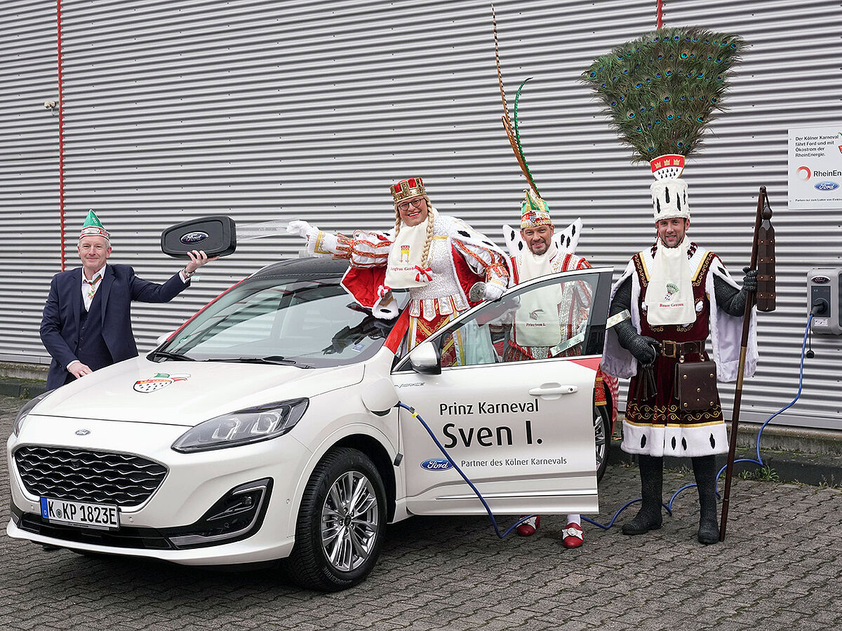 Kölner Dreigestirn fährt mit Ford Kuga Plug-in-Hybrid error_file_does_not_exist