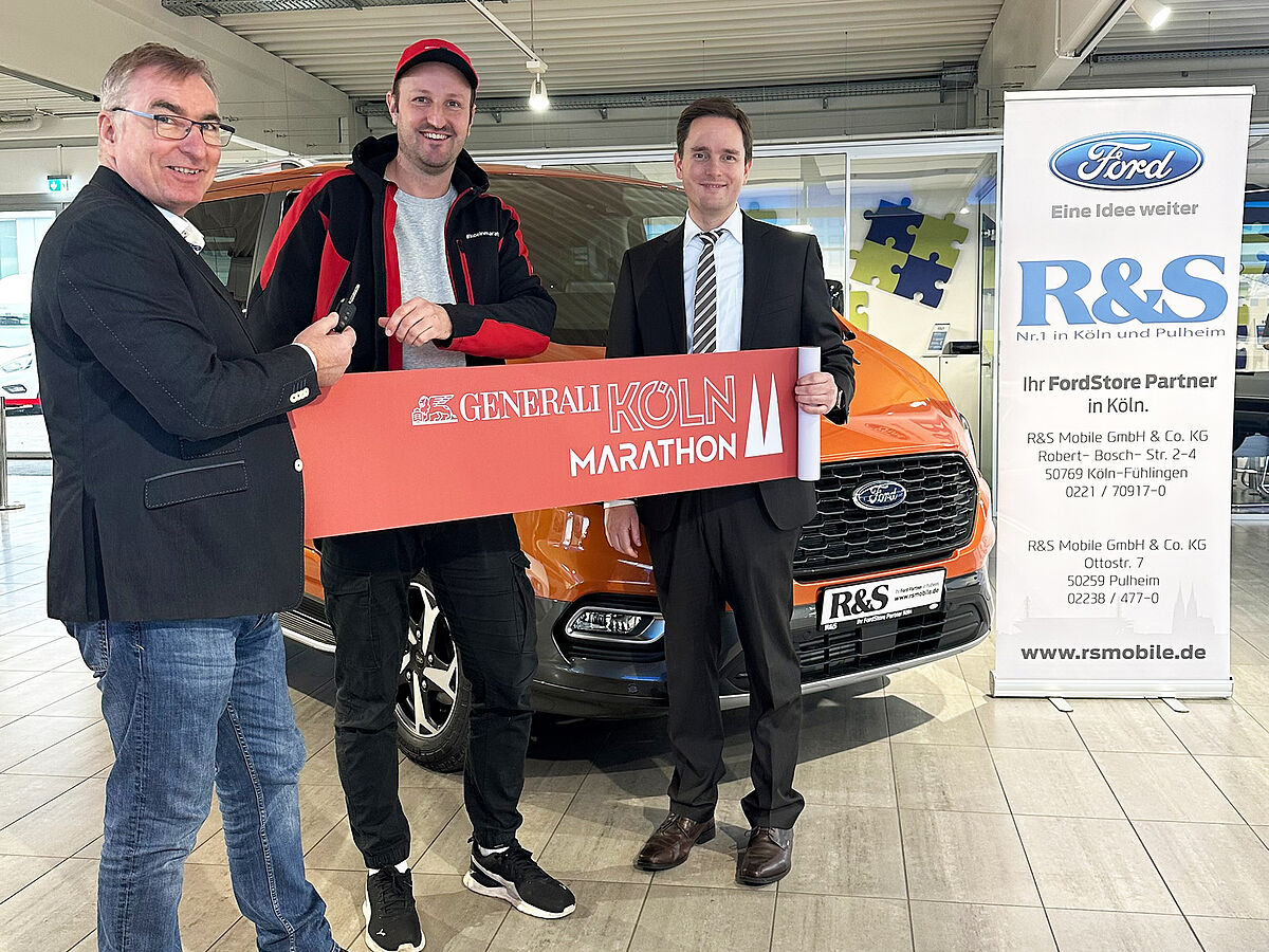 Ein Langstreckenläufer für den Köln Marathon. error_file_does_not_exist