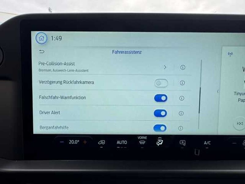 Ford Transit Custom Trend 280L1 Reserverad+Tempomat+Allwetterreifen