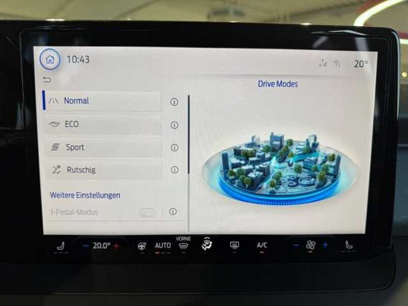 Ford Tourneo Courier BEV Titanium Rückfahrkamera+Klima+KeyFree